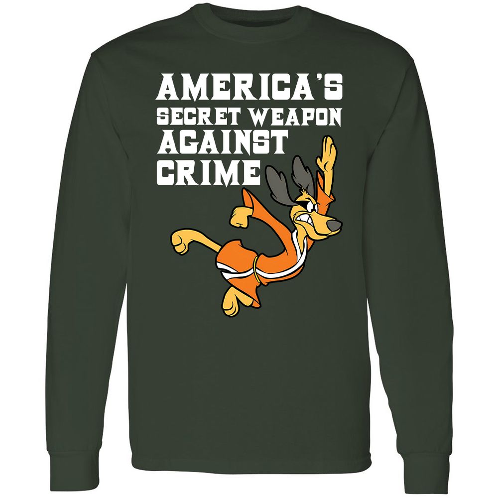 Long Sleeve T-Shirt - MBP3GEEQ - Forest Green - 4