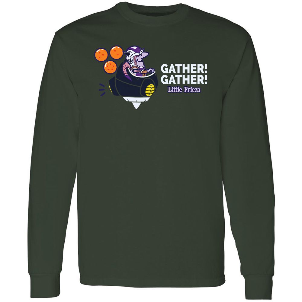 Long Sleeve T-Shirt - HQMJFDCV - Forest Green - 4