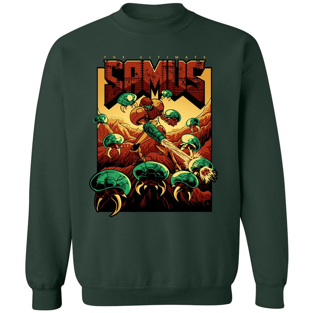Classic Unisex Sweatshirt - 2RS8WECY - Forest Green - 4