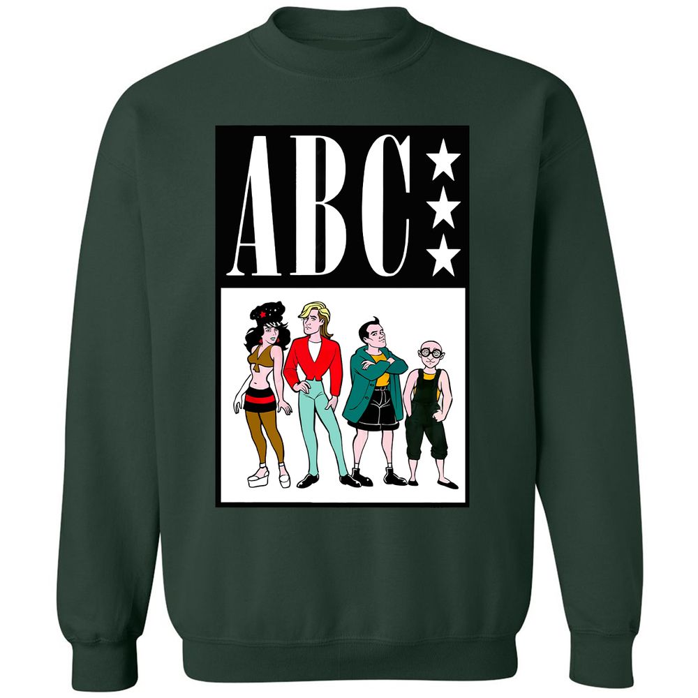Classic Unisex Sweatshirt - AZREDFKP - Forest Green - 4