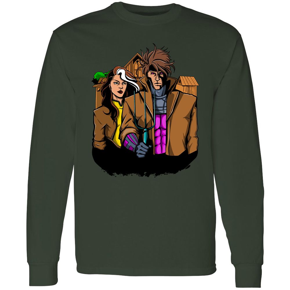 Long Sleeve T-Shirt - 3YA72TVP - Forest Green - 4