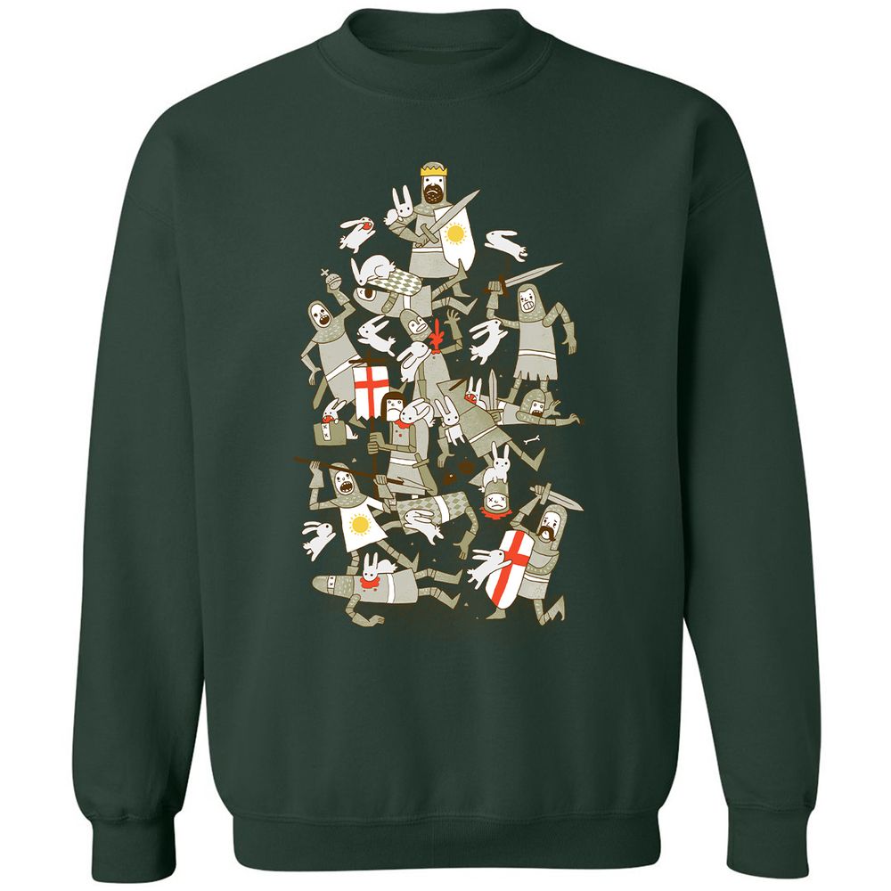 Classic Unisex Sweatshirt - RF7SART5 - Forest Green - 4