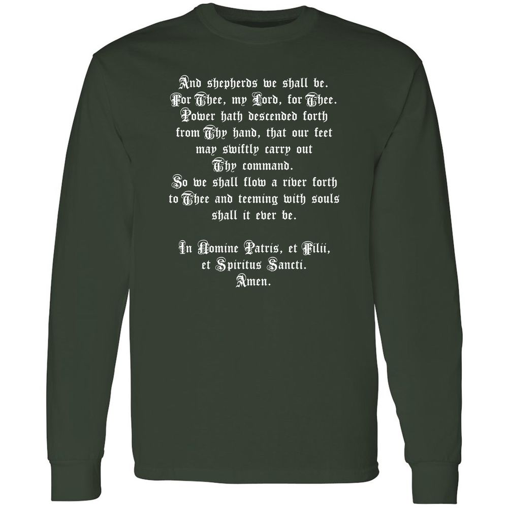 Long Sleeve T-Shirt - 56D5BQ6J - Forest Green - 4