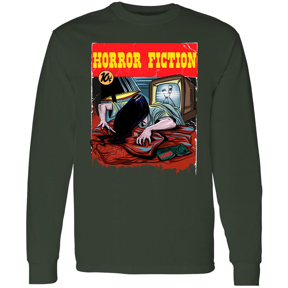 Long Sleeve T-Shirt - GQAF51KG - Forest Green - 4