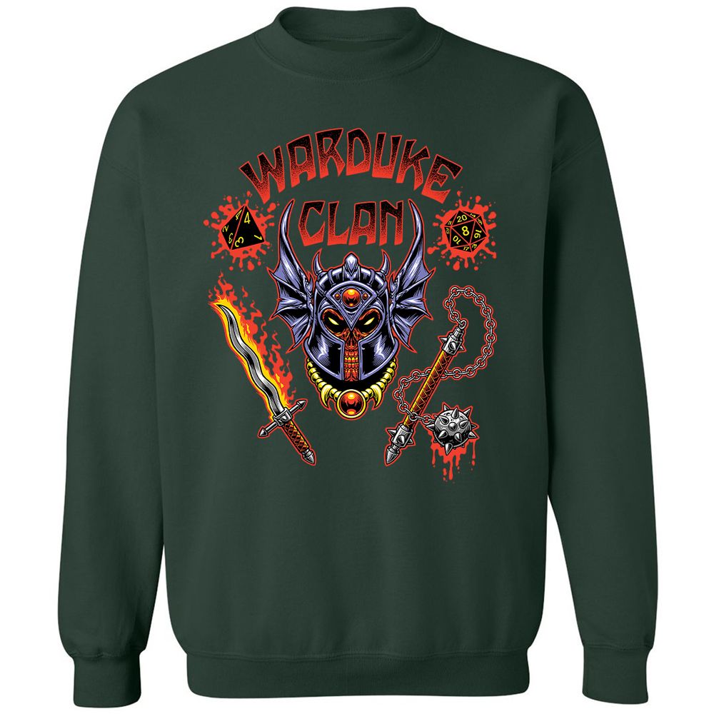 Classic Unisex Sweatshirt - Q3LUD82Y - Forest Green - 4