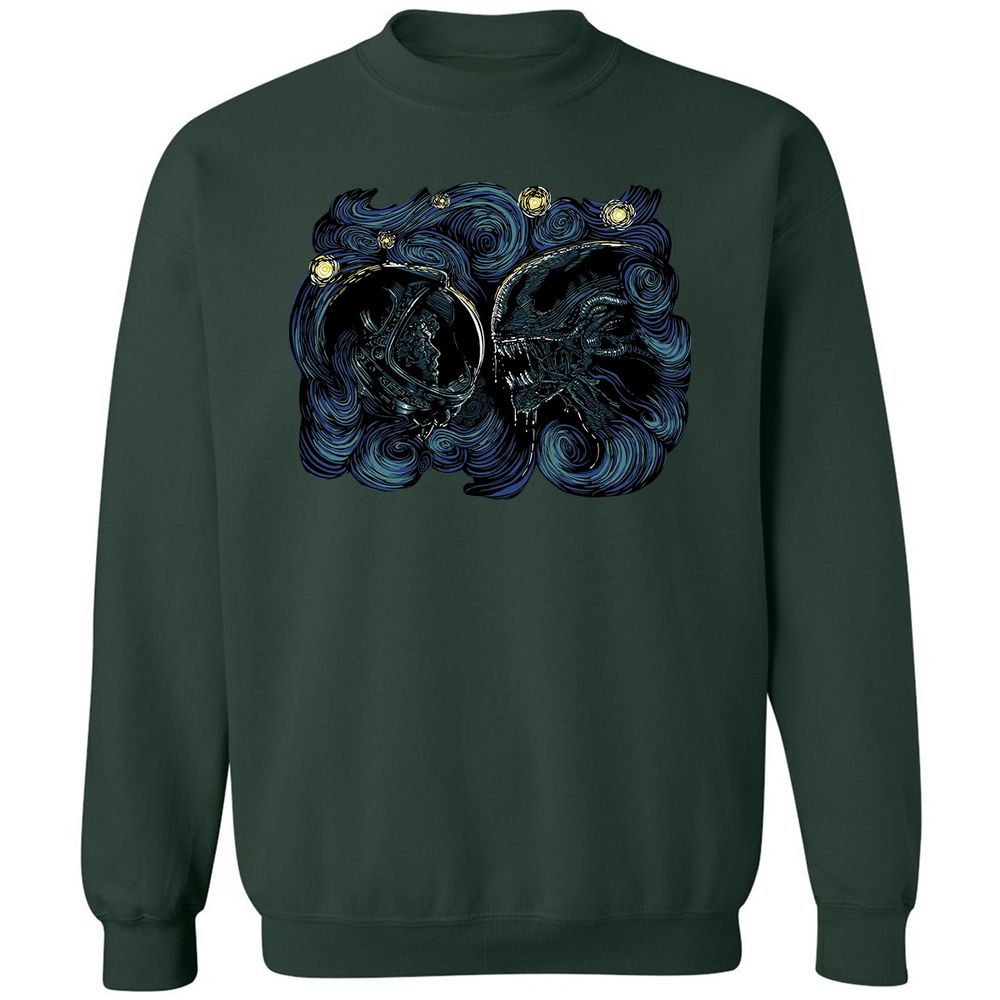 Classic Unisex Sweatshirt - Q8DFBDLT - Forest Green - 4
