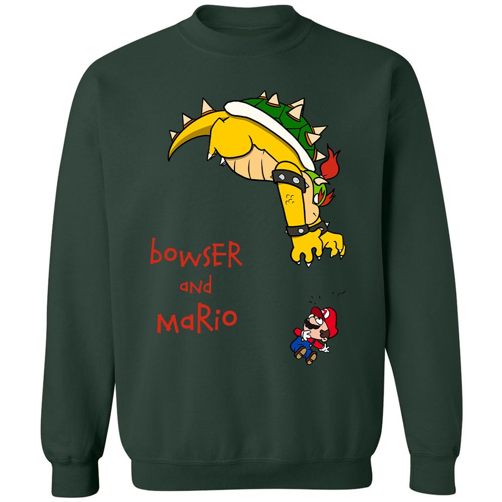 Classic Unisex Sweatshirt - 4CM1HRRP - Forest Green - 4