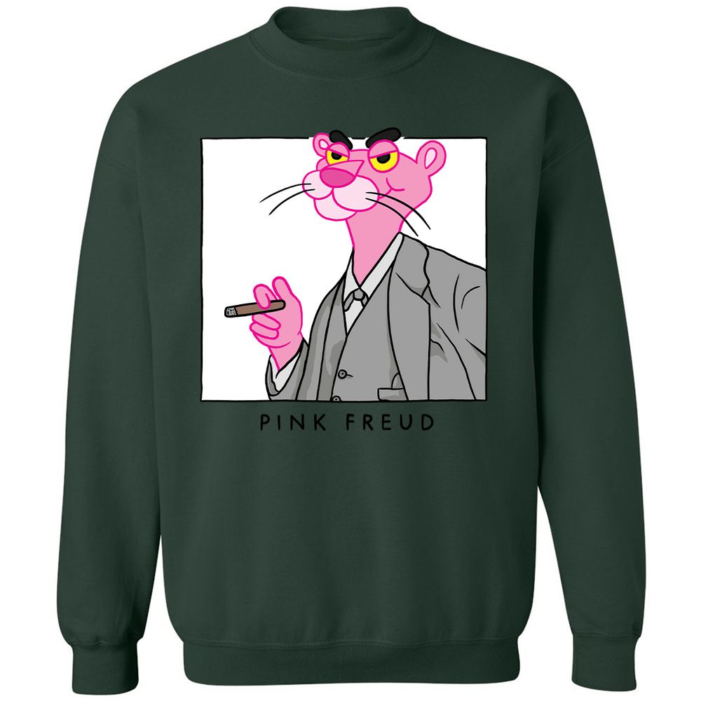 Classic Unisex Sweatshirt - ZH7PGJMA - Forest Green - 4