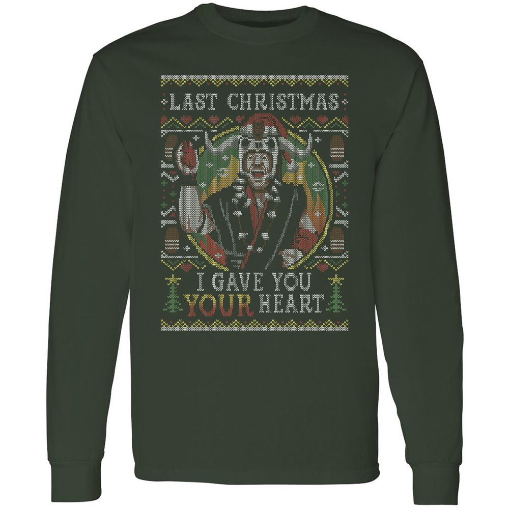 Long Sleeve T-Shirt - GV4JLW4X - Forest Green - 4