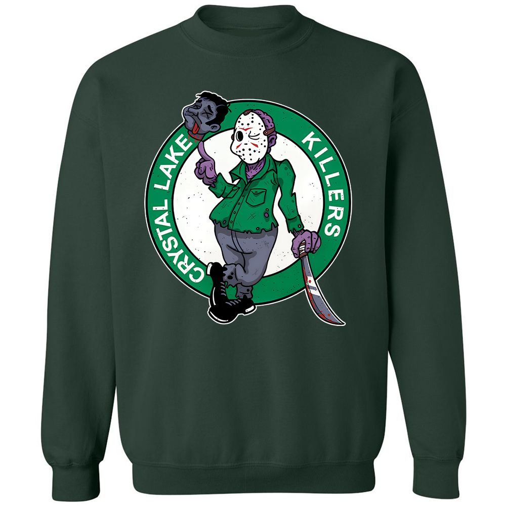 Classic Unisex Sweatshirt - D6HQPUUG - Forest Green - 4