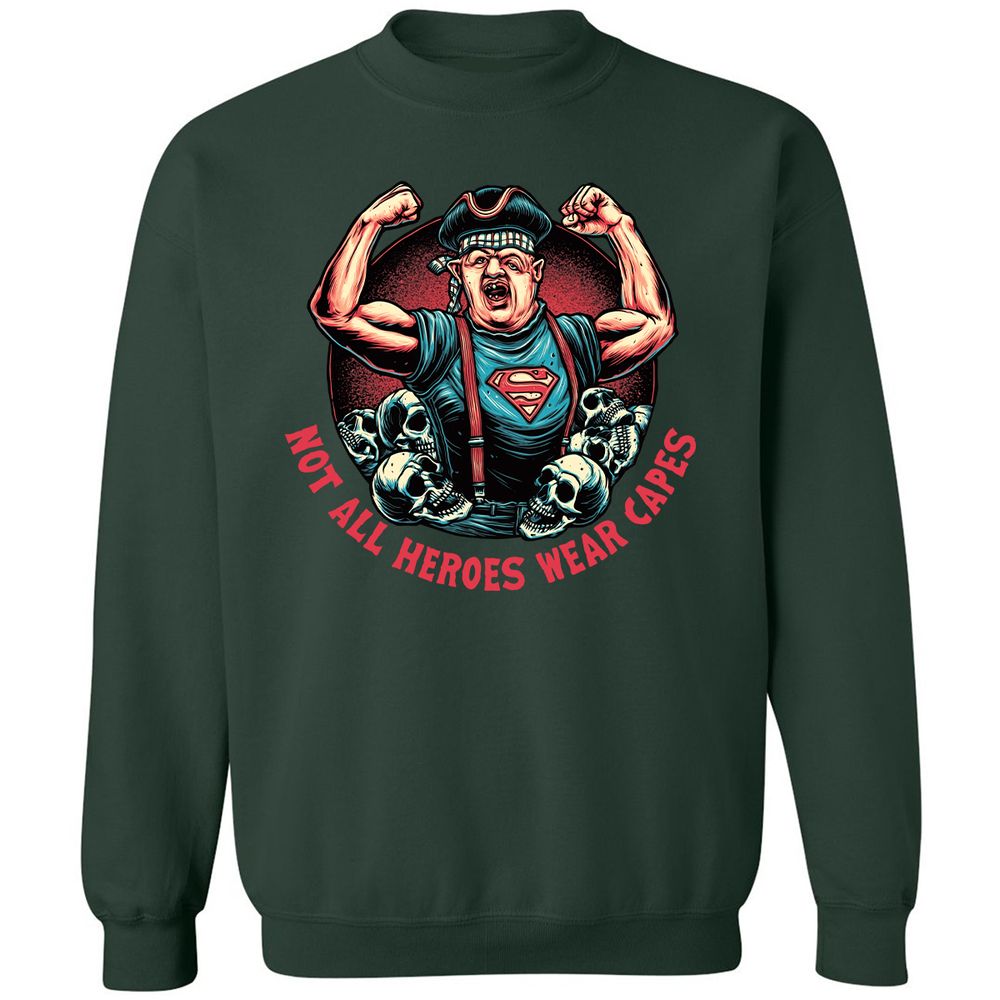 Classic Unisex Sweatshirt - MKJHWZ6K - Forest Green - 4
