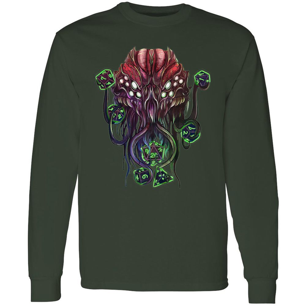 Long Sleeve T-Shirt - 1MX8YCZF - Forest Green - 4