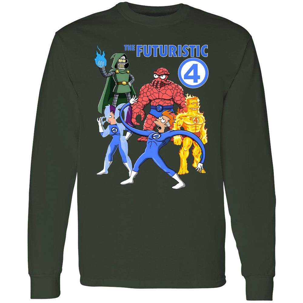 Long Sleeve T-Shirt - RXZ95WC1 - Forest Green - 4