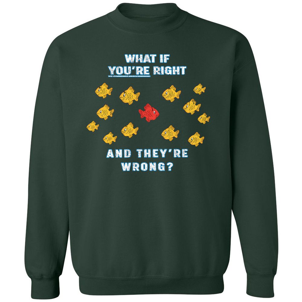 Classic Unisex Sweatshirt - BQNCJ7ZA - Forest Green - 4