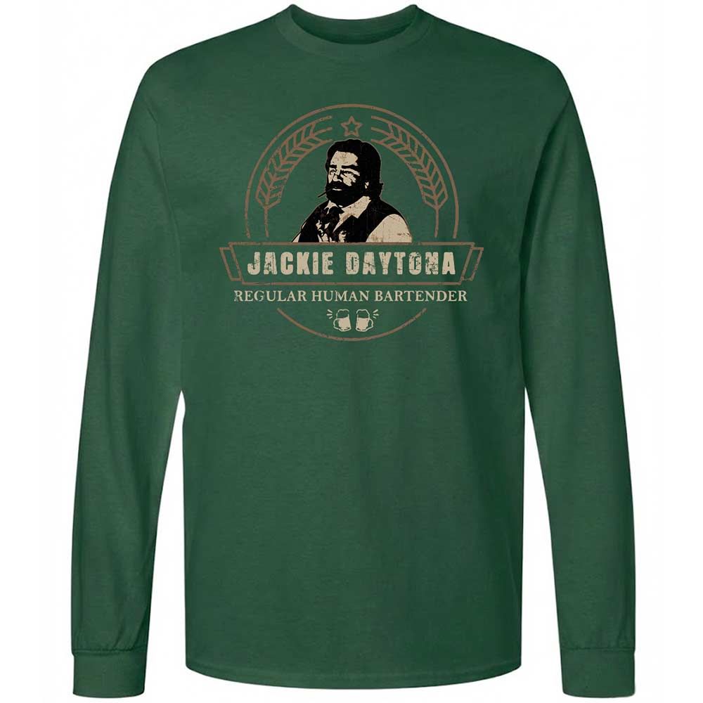 Long Sleeve T-Shirt - 6TFVGC14 - Forest Green - 4