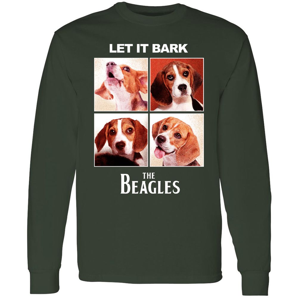 Long Sleeve T-Shirt - FEYPU8GL - Forest Green - 4