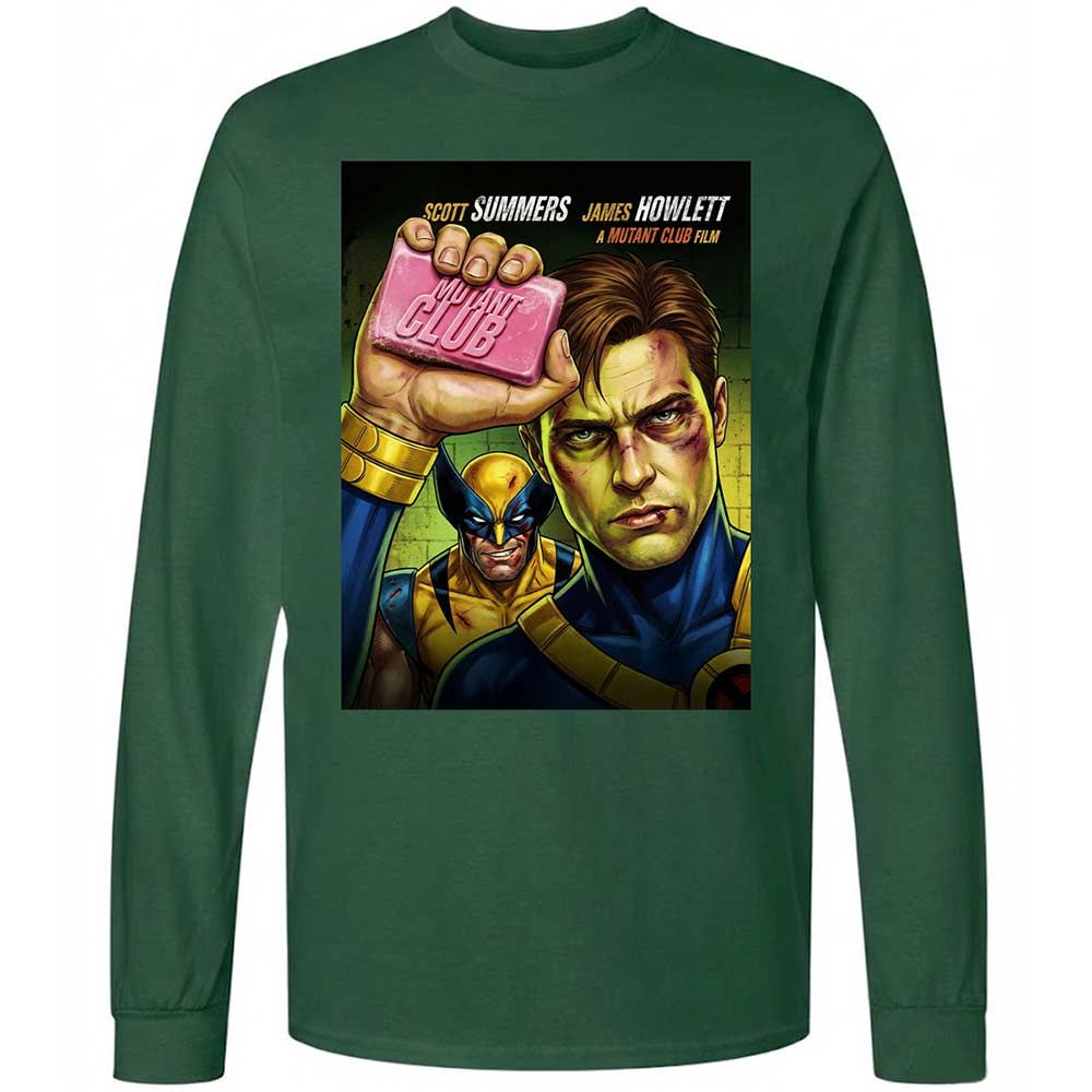 Long Sleeve T-Shirt - GPBA6GM1 - Forest Green - 4
