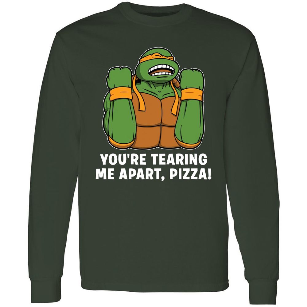 Long Sleeve T-Shirt - Q8R1RABQ - Forest Green - 4