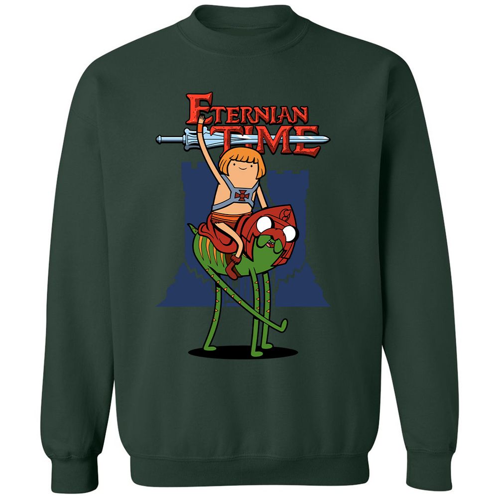 Classic Unisex Sweatshirt - N62V2S1W - Forest Green - 4
