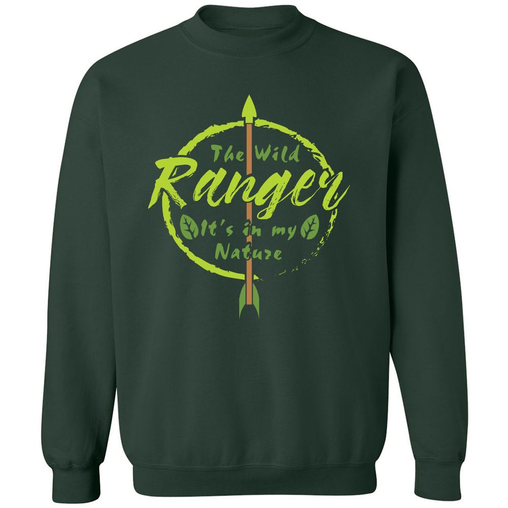 Classic Unisex Sweatshirt - KUQXLR8L - Forest Green - 4