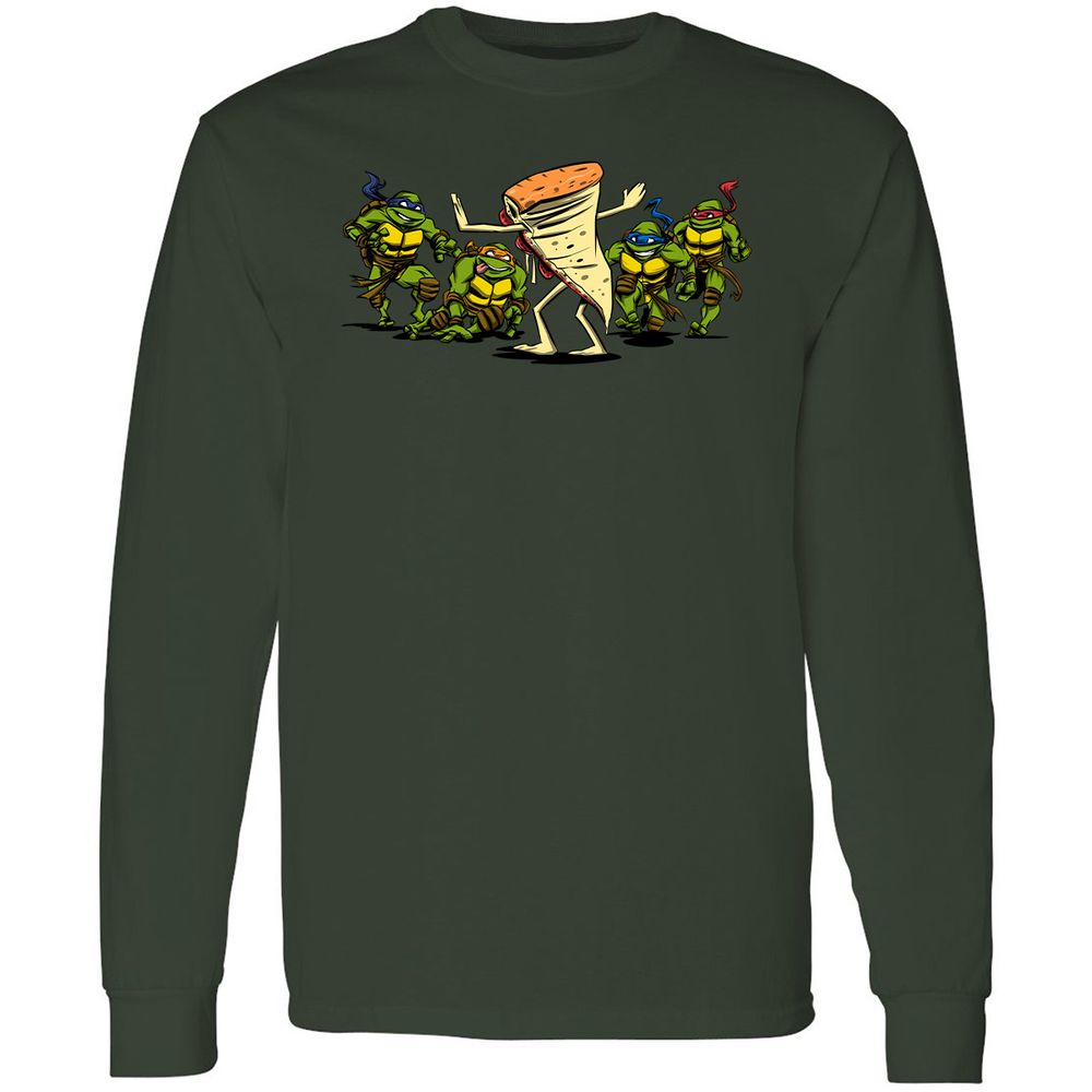 Long Sleeve T-Shirt - RW43L5WZ - Forest Green - 4