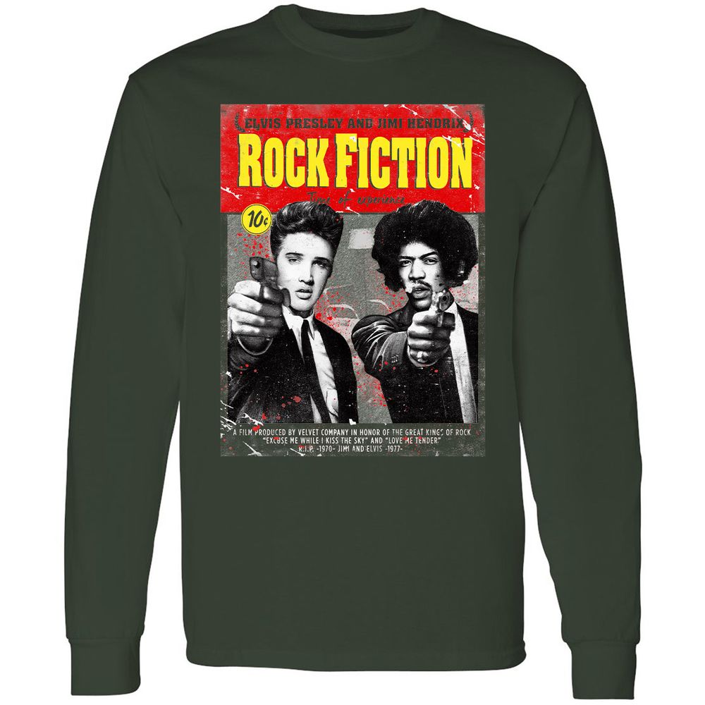 Long Sleeve T-Shirt - DQ8UB5DP - Forest Green - 4
