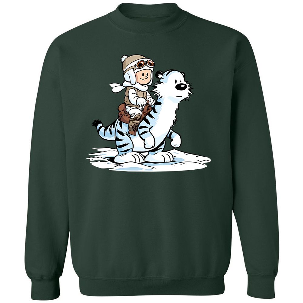 Classic Unisex Sweatshirt - 5SF9JW7U - Forest Green - 4