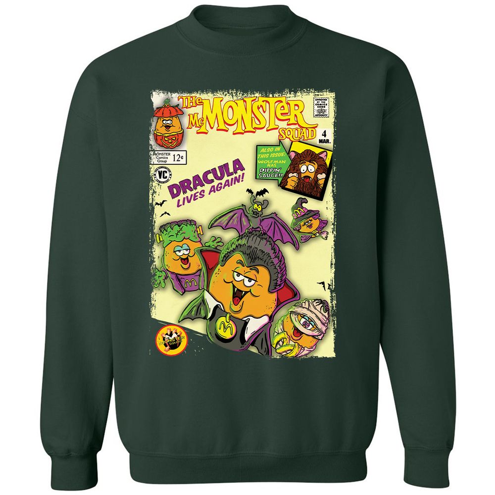 Classic Unisex Sweatshirt - 7YKXV6MJ - Forest Green - 4