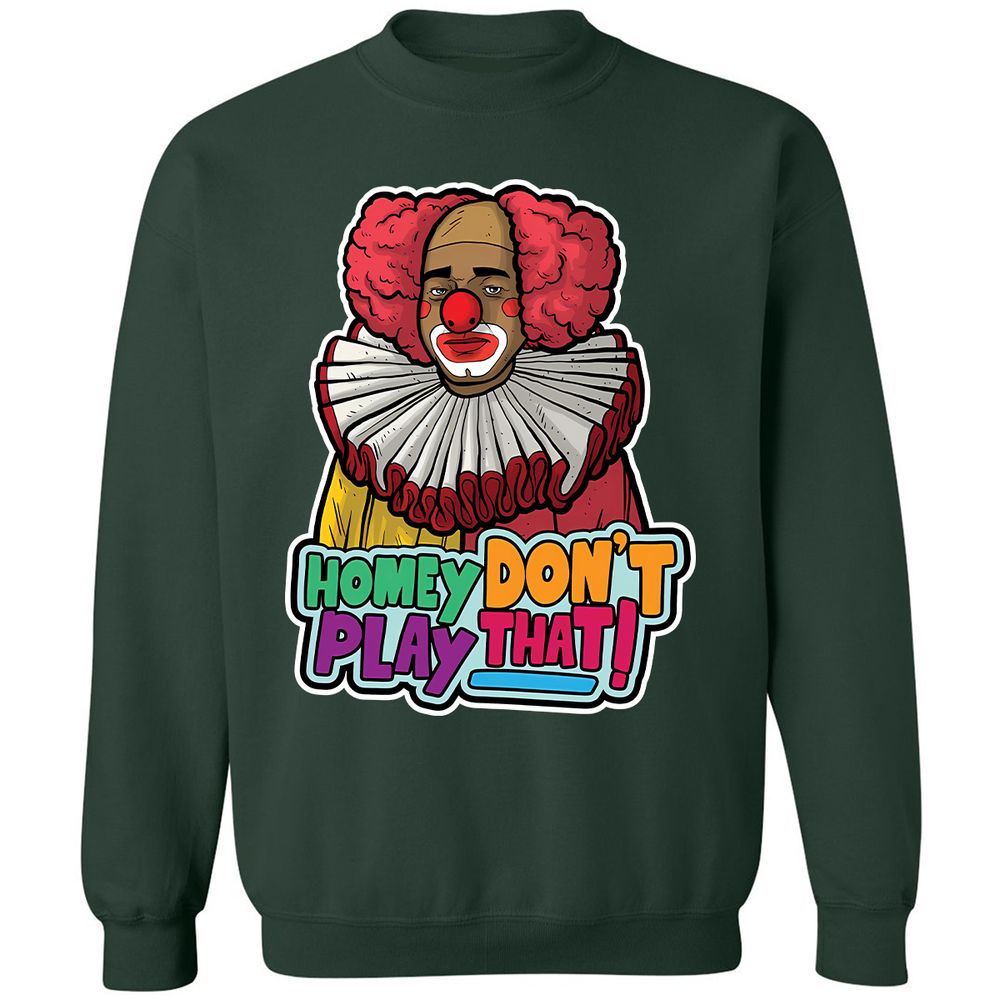Classic Unisex Sweatshirt - JK6GFDZJ - Forest Green - 4