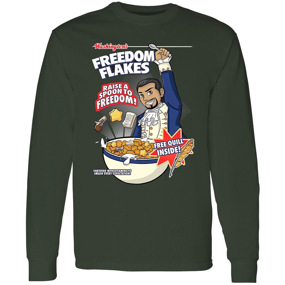 Long Sleeve T-Shirt - KG7MQV4V - Forest Green - 4