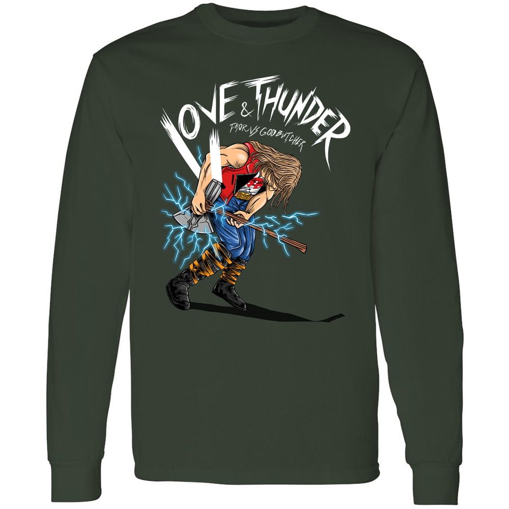 Long Sleeve T-Shirt - EPL7C2RC - Forest Green - 4