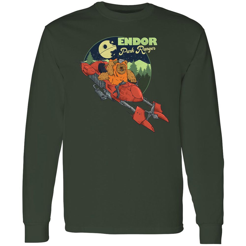 Long Sleeve T-Shirt - FAR6ELM2 - Forest Green - 4