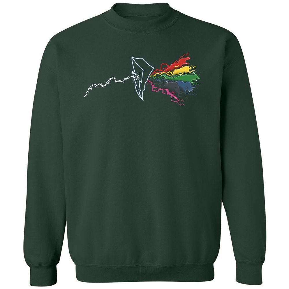 Classic Unisex Sweatshirt - 5MWMT7TT - Forest Green - 4
