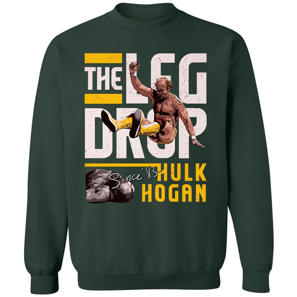 The Leg Drop - Forest Green - 4