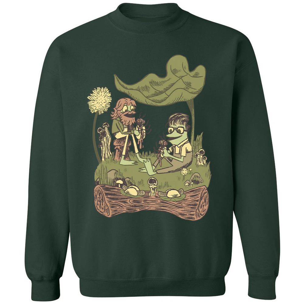 Classic Unisex Sweatshirt - AQ4A4DWC - Forest Green - 4