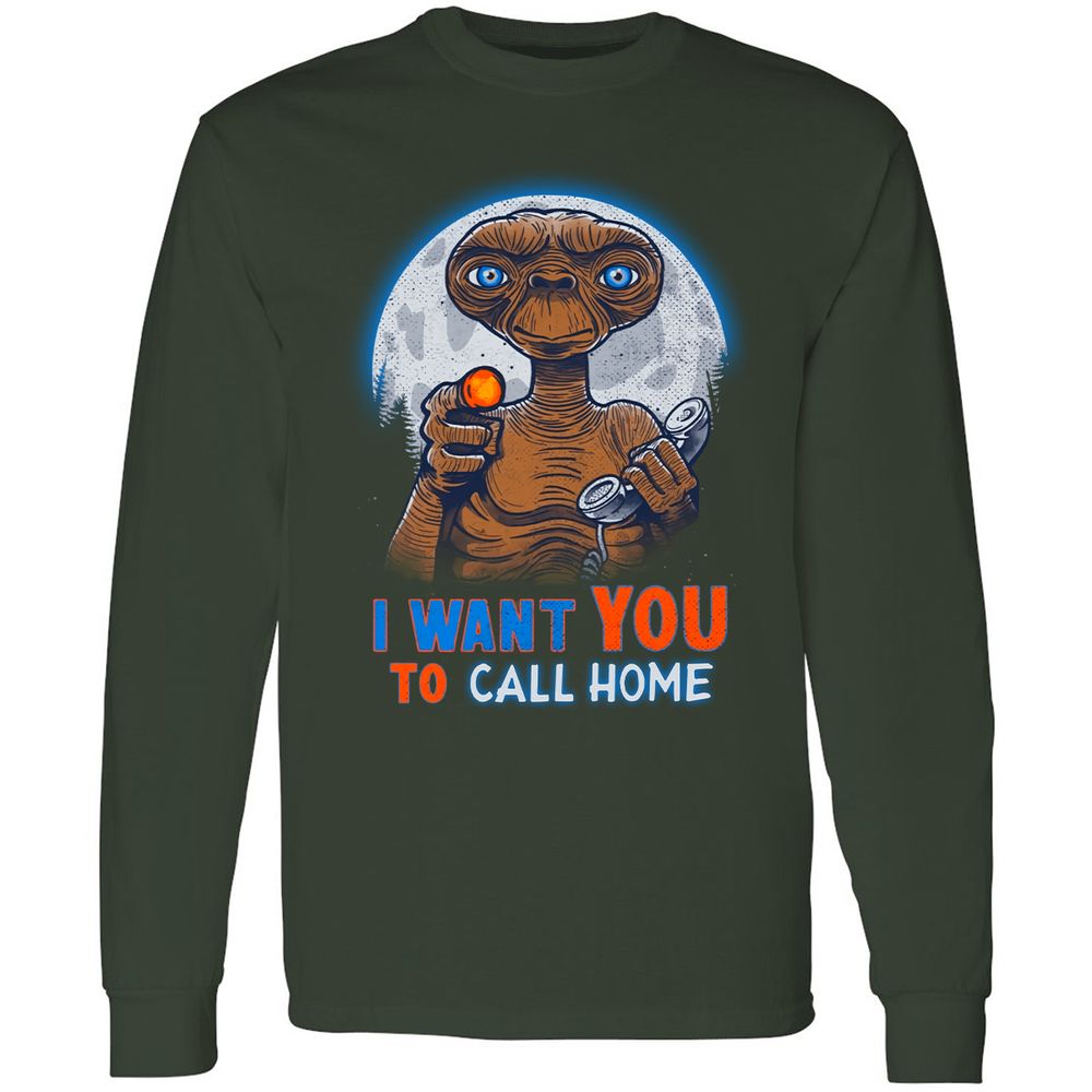 Long Sleeve T-Shirt - 6SNVSTW5 - Forest Green - 4