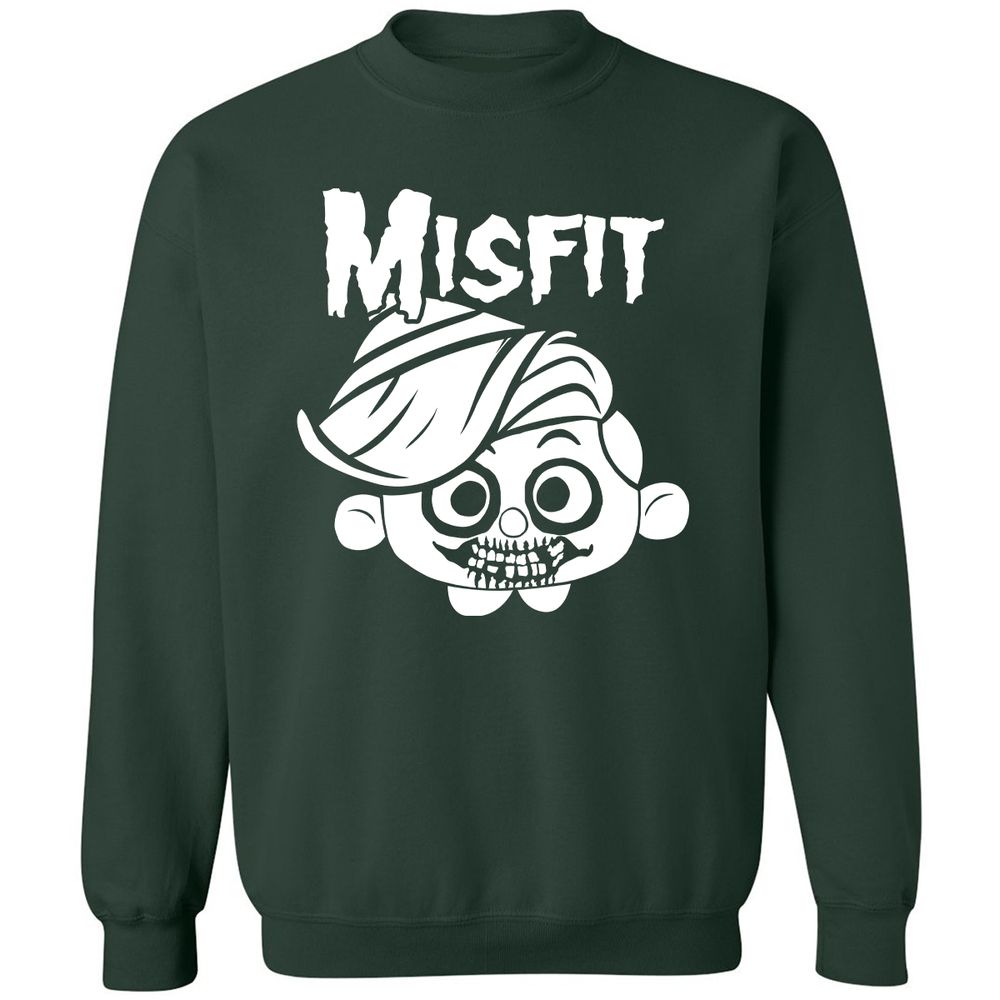 Classic Unisex Sweatshirt - EVJFJDSB - Forest Green - 4