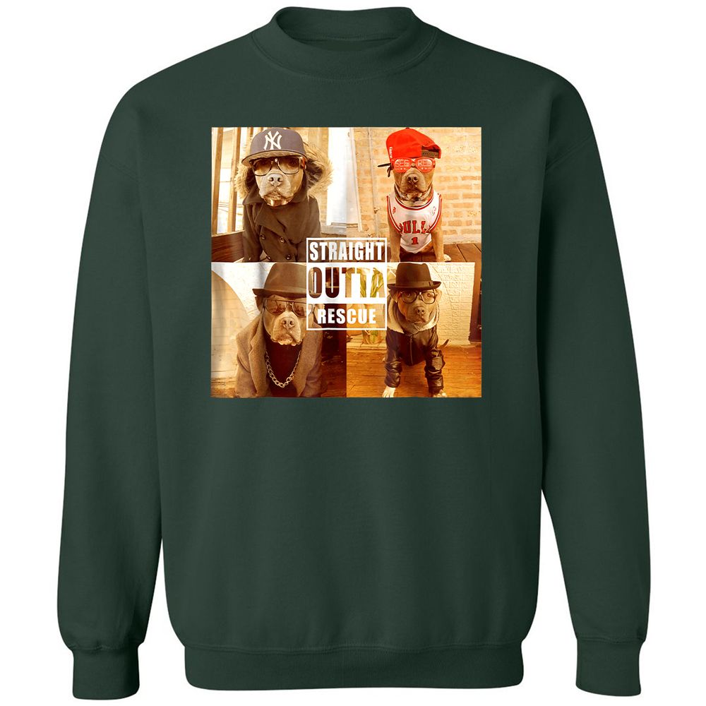 Classic Unisex Sweatshirt - FRYCGJB3 - Forest Green - 4