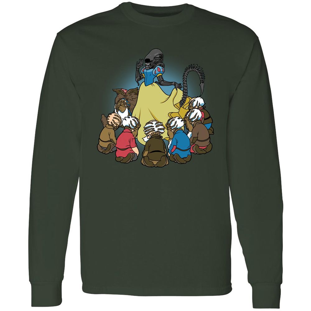 Long Sleeve T-Shirt - 4NDAY6JH - Forest Green - 4