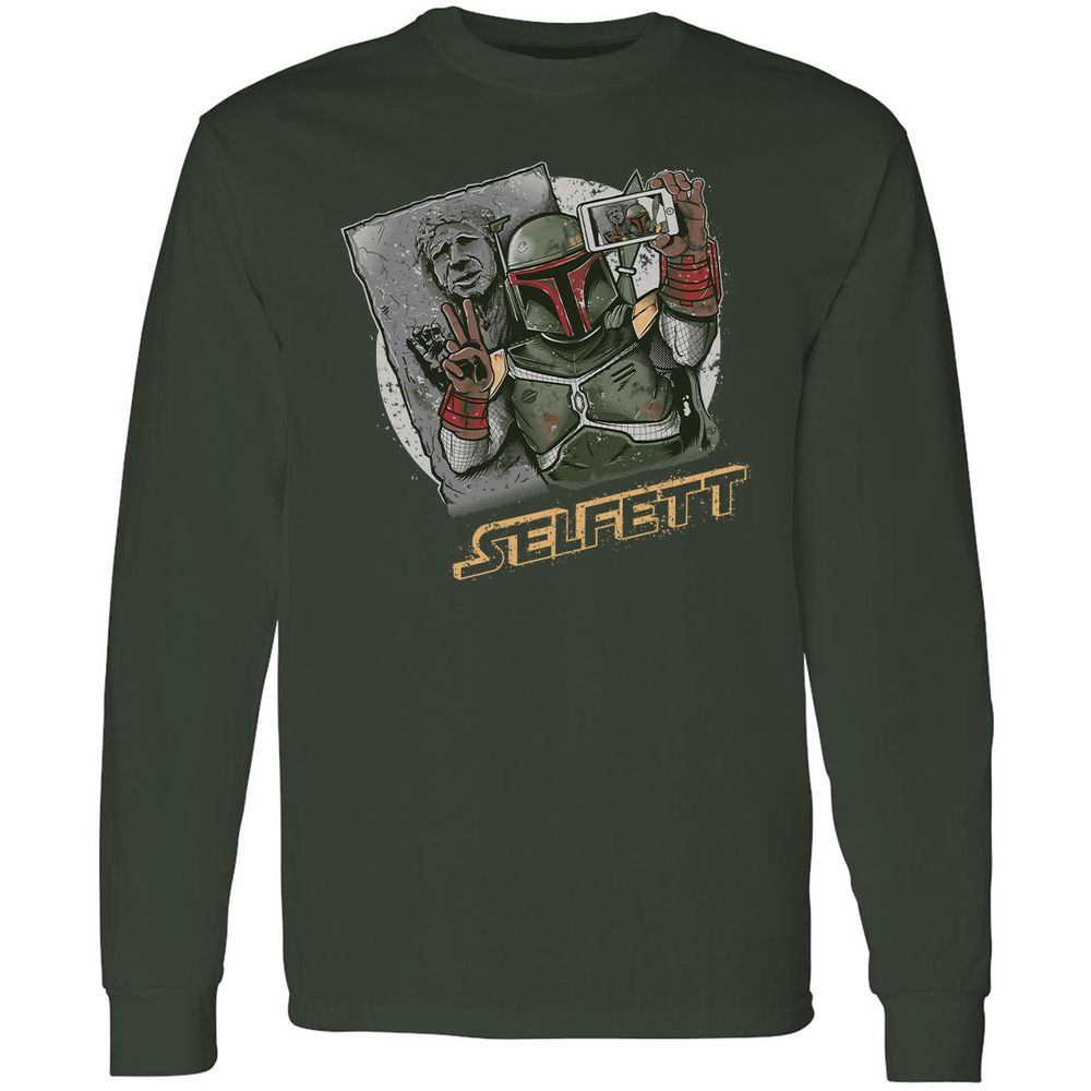 Long Sleeve T-Shirt - 5R8G718F - Forest Green - 4