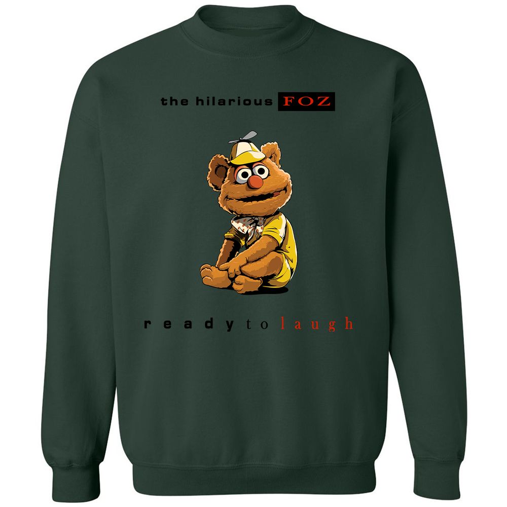 Classic Unisex Sweatshirt - 5HVZQ6KN - Forest Green - 4