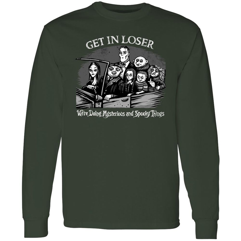 Long Sleeve T-Shirt - YGQGCMS8 - Forest Green - 4