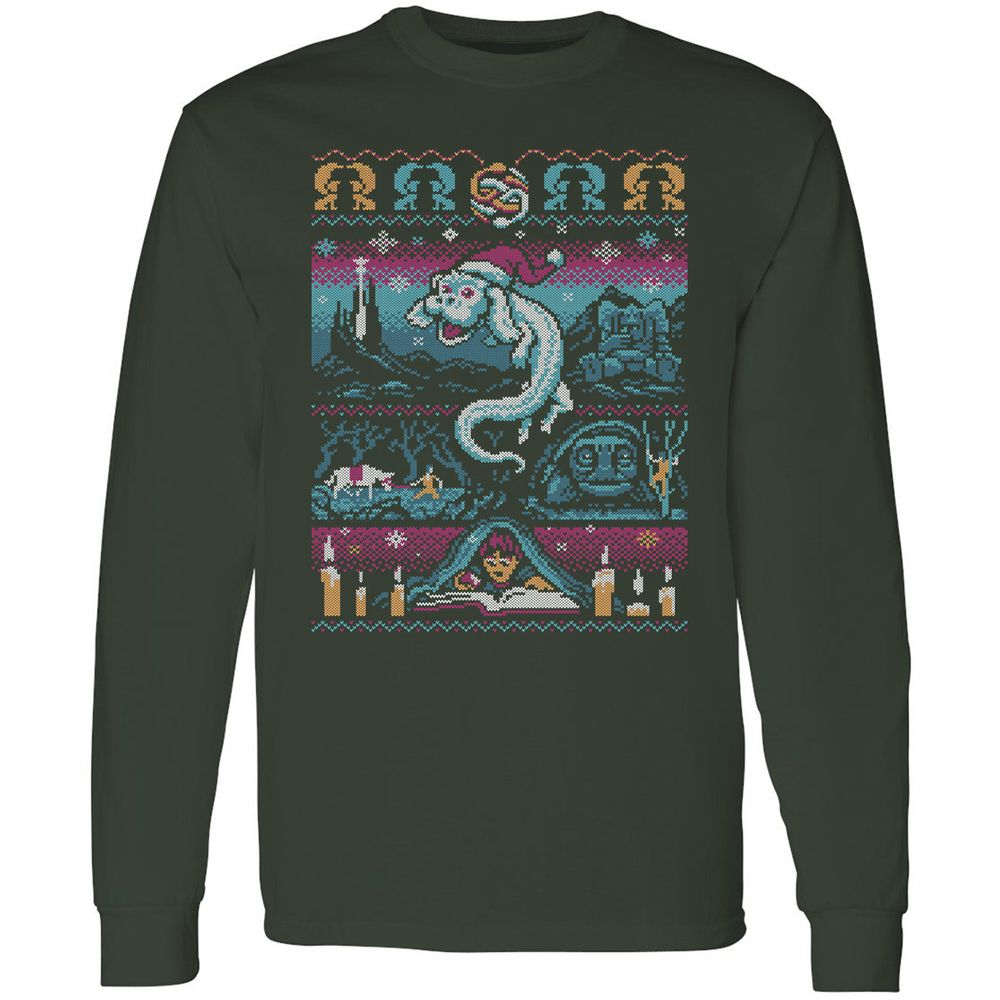 Long Sleeve T-Shirt - 2L1JP73Y - Forest Green - 4