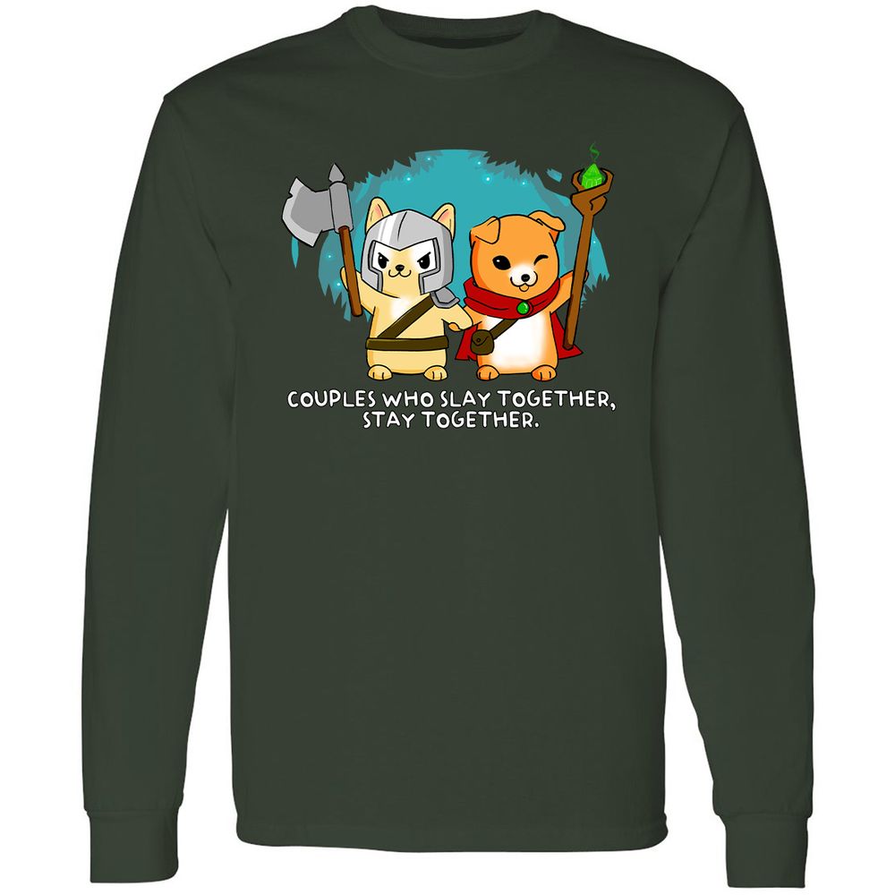 Long Sleeve T-Shirt - J6SNXX27 - Forest Green - 4