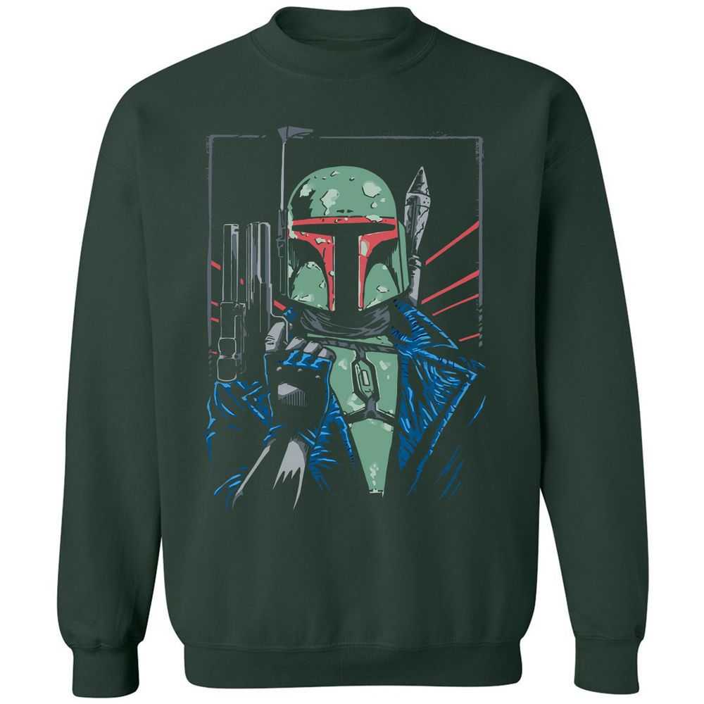 Classic Unisex Sweatshirt - JRB1TJBT - Forest Green - 4