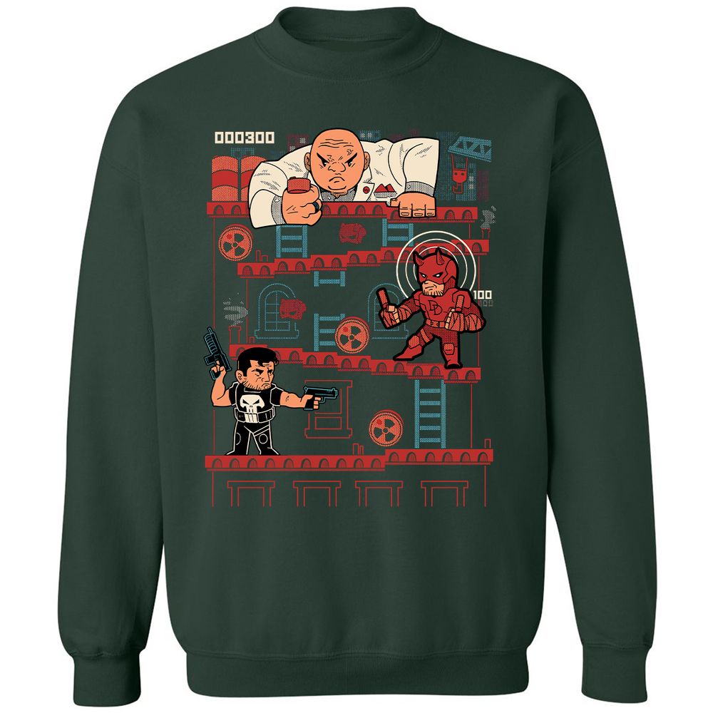 Classic Unisex Sweatshirt - 8CVXQ7X7 - Forest Green - 4