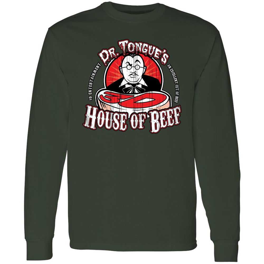 Long Sleeve T-Shirt - S3N4ZXK5 - Forest Green - 4