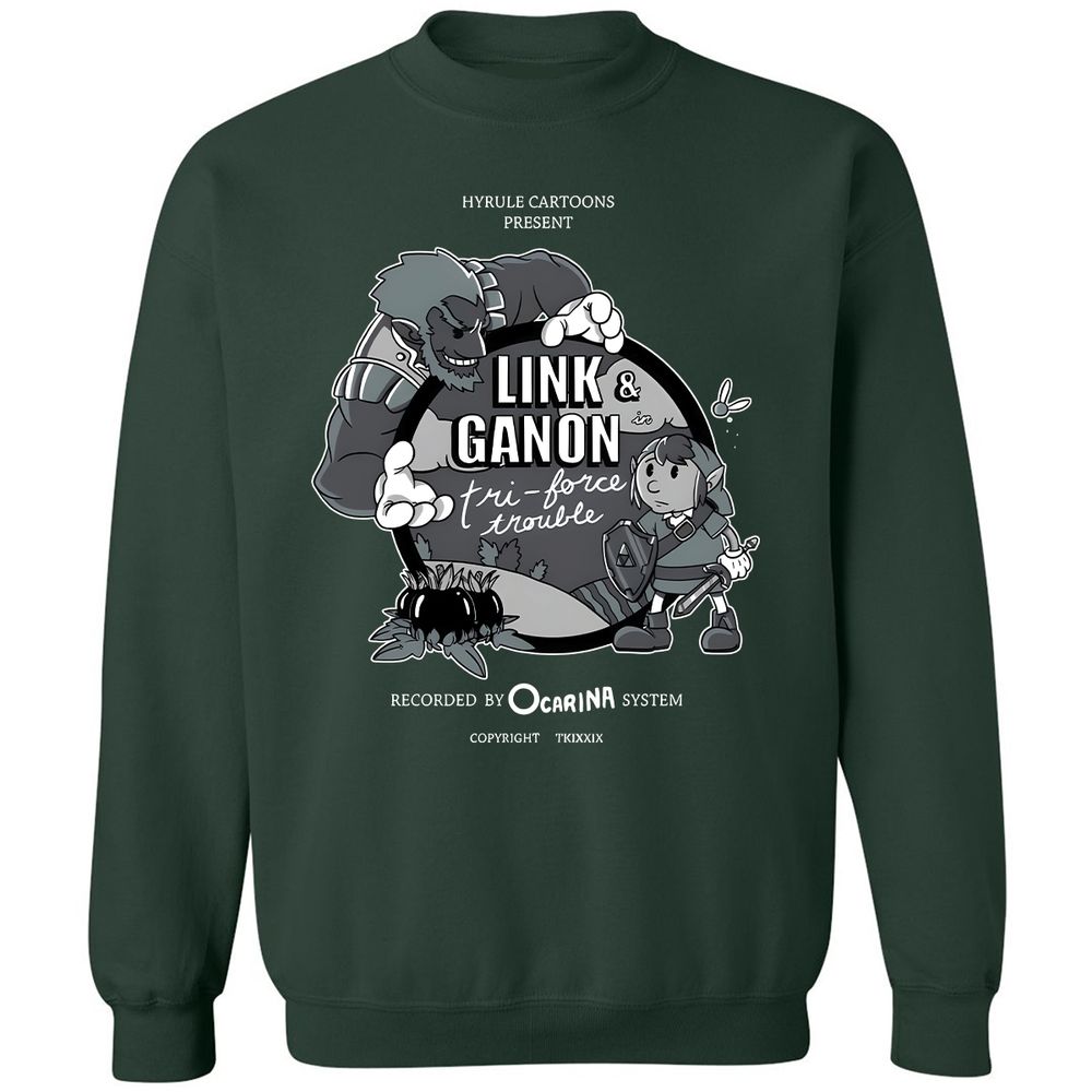 Classic Unisex Sweatshirt - FF5E9S1F - Forest Green - 4