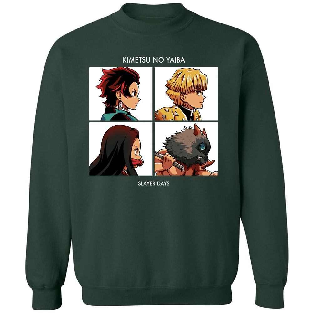 Classic Unisex Sweatshirt - ARZ1NK2N - Forest Green - 4