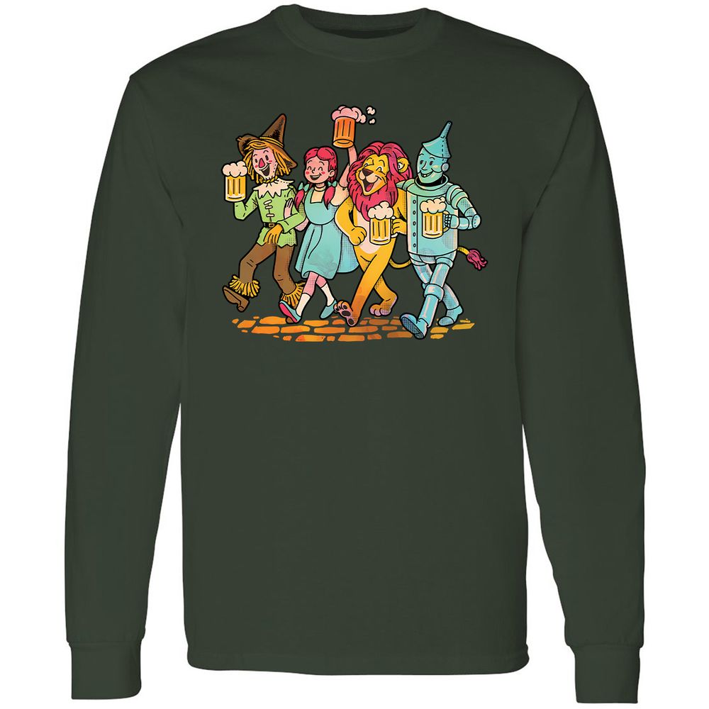Long Sleeve T-Shirt - XRN6ALXH - Forest Green - 4